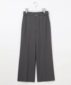 ANY SIS L ウーステッドエステル ワイドパンツ