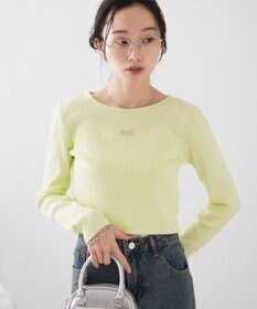 WEGO ヴィンテージウォッシュリブロンT