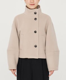 uncrave 【撥水】プルーフ メルトン スタンドネック コート（uncrave STANDARD）