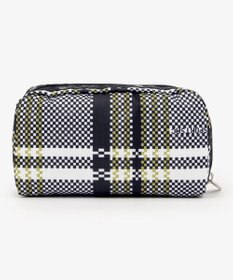 LeSportsac RECTANGULAR COSMETIC/ピクセルスクランブルチェック