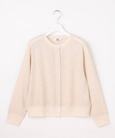 J.PRESS LADIES 【冷房対策に】レーシー カーディガン