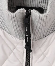 JOSEPH ABBOUD MOUNTAIN 【軽量/防風性】中綿キルトコンビ ニット
