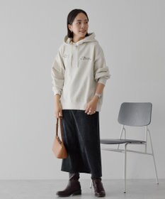 AMERICAN HOLIC 刺繍ロゴ裏起毛パーカー