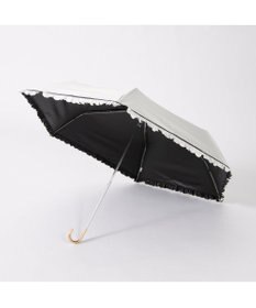 UNBILLION カシュネ cachenez / 【晴雨兼用】【日傘】 【UV カット率99.999.9％以上】PUヒートカットフリルミニ折りたたみ傘