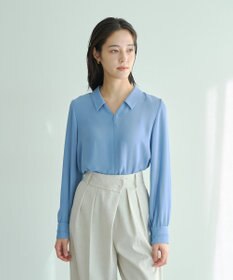 YECCA VECCA スカーフ付きブラウス