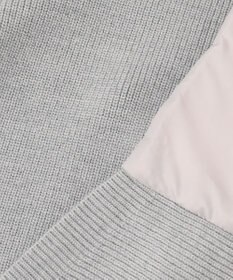 JOSEPH ABBOUD MOUNTAIN 【軽量/防風性】中綿キルトコンビ ニット