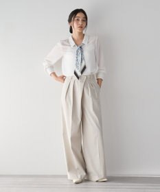 YECCA VECCA スカーフ付きブラウス