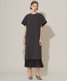 ICB 【洗える】ヴィンテージスパンブロード ワンピース