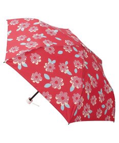 MOONBAT 【超撥水】フロータス (FLO(A)TUS) 折りたたみ傘 ストライプフラワー 耐風