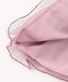 ANY KIDS 表起毛 レースアップ チュニック