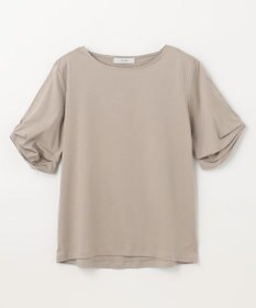 ANY 【接触冷感】シルケットスムース タックスリーブトップス