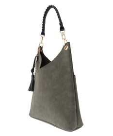 YECCA VECCA チャーム付き2wayショルダーバッグ