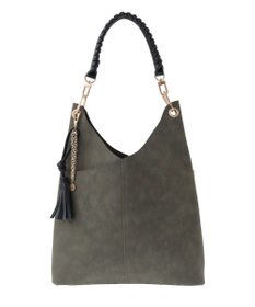 YECCA VECCA チャーム付き2wayショルダーバッグ