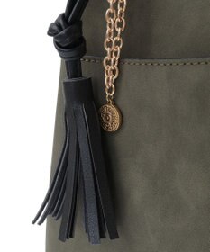 YECCA VECCA チャーム付き2wayショルダーバッグ