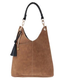 YECCA VECCA チャーム付き2wayショルダーバッグ