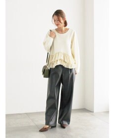 Te chichi ティアードフリルヘムプルオーバー