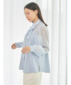 earth music&ecology シアードッキングブラウス