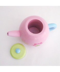 Mother garden マザーガーデン 木製おままごと 野いちご パステルカラー ティーポット 単品