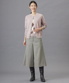 J.PRESS LADIES S 【WEB限定】ネップヘリンボーン ガウチョ パンツ