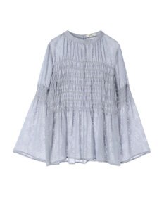 earth music&ecology ジャガードシャーリングプルオーバー