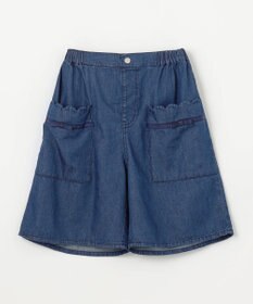 組曲 KIDS 【150-160㎝】デニム ショートパンツ