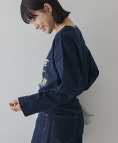 AMERICAN HOLIC 手書き風ロゴロングTシャツ