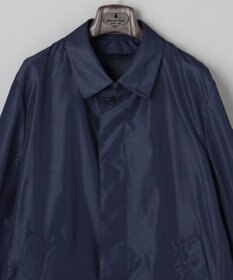 GOTAIRIKU ダウンライナー装着可【半裏仕様】メランジシャンブレー ステンカラースプリングコート