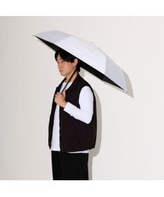 MOONBAT MIZUNO  (ミズノ) 無地 ロゴ 日傘 折りたたみ傘 パラソル 晴雨兼用  一級遮光 遮熱効果 遮光率100% UV遮蔽100% 高遮熱