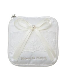 Maison de FLEUR レースフリルポーチ