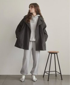 WEGO 【ANGIE VINTAGE】ワンポイント刺繍スウェットパーカー