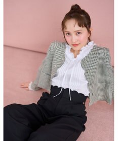 TOCCA 【百田夏菜子さん着用】【消臭】BABY SCALLOP 千鳥柄ジャケット