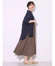 AMERICAN HOLIC ＷポケットバックタックＢＩＧシャツ