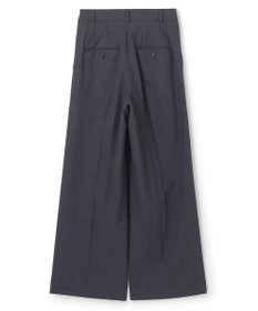 BEIGE， 【洗える】LAVAL / ワイドタックパンツ