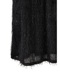 Green Parks ラメフリンジカットキャミソールビスチェ