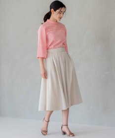 組曲 カラータフタベルト付き スカート