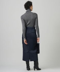 ICB 【CLASSY.1月号掲載・新色追加・洗える】エクストラファインメリノ タートルネックプルオーバー