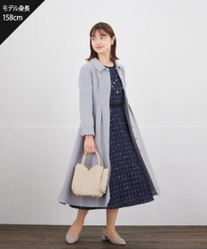 Tiaclasse 【新色追加】ステンカラードレスコート