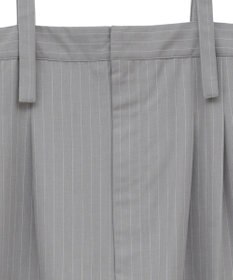 Green Parks ピンストライプベアトップジャンスカ