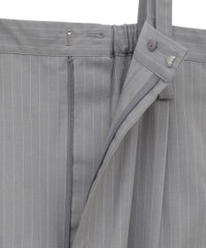 Green Parks ピンストライプベアトップジャンスカ