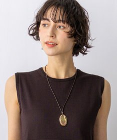 23区 【先行予約】オーバルシェル コンビ ネックレス