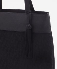 自由区 FORMAL 【日本製】米沢織 あおり式トート