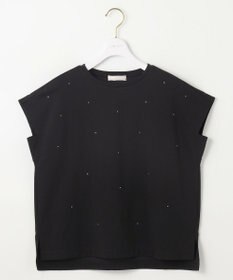 ANY SIS S 【洗える】ビジュー付き カットソー