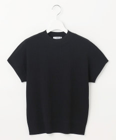 J.PRESS LADIES L 【洗える】レーヨンエリートストレッチ フレンチスリーブ ニット