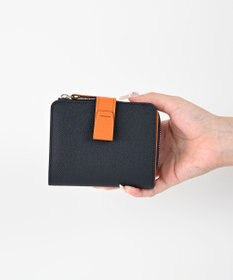 Atelier nuu 日本製 noble L字ファスナー二つ折りウォレット