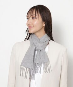 MOONBAT FURLA(フルラ）カシミヤ100％ 無地 プチマフラー