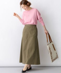 23区 S 【先行予約】ストレッチギャバ チノ スカート