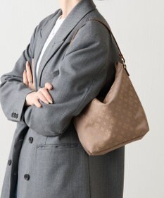 russet ナイロンジャガード2WAYミニショルダーバッグ(CE-1627)