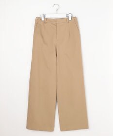 J.PRESS LADIES S チノストレッチ ワイドパンツ