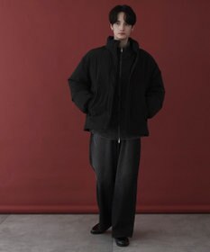 WEGO 【ユニセックス着用ITEM】ショートパデッドブルゾン