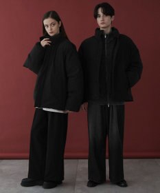 WEGO 【ユニセックス着用ITEM】ショートパデッドブルゾン